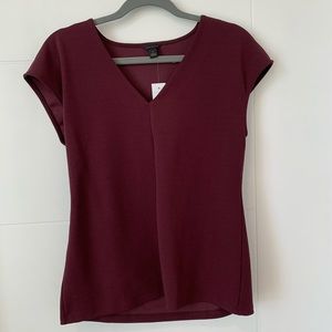 *3/$45* NWT Ann Taylor Cap sleeve v-neck shell